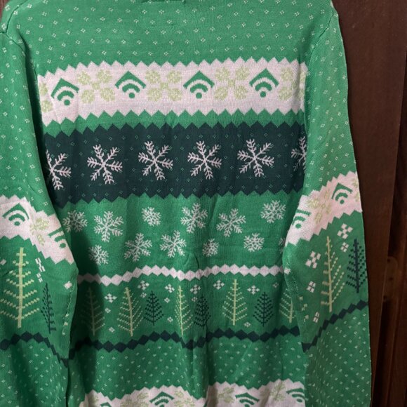 Tipsy Elves Klaviyo Men’s Sweater E-commerce Holiday Size Large - Ugly Sweater - Picture 2 of 3
